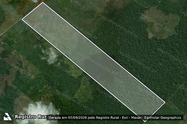 Imagem de satélite de / LOTE 22 - FAZENDA PRINCESINHA