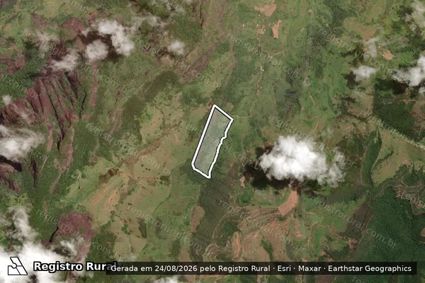 Imagem de satélite de Monte Sinai - Parte 1 em Mutum - MG