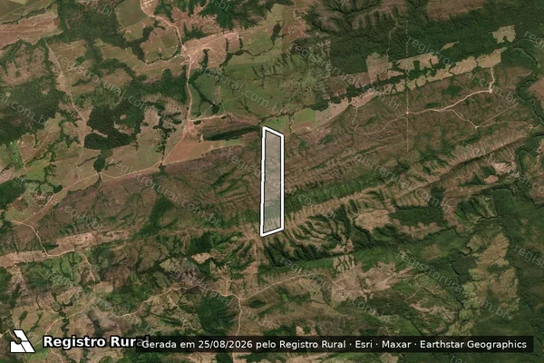 Imagem de satélite de Fazenda Chibata - 02 em Planalto da Serra - MT