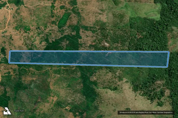 Imagem de satélite de FAZENDA BELA VISTA - em Pacajá - PA