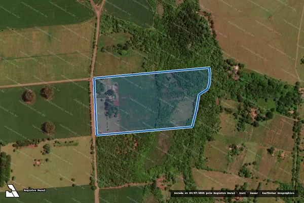 Imagem de satélite de ESTÂNCIA NOVA ESPERANÇA em Terenos - MS