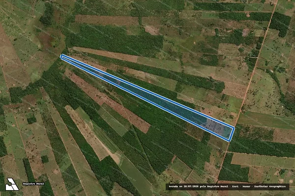Imagem de satélite de A DEFINIR - Lote ? 35 em São Félix do Araguaia - MT