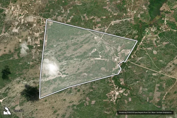 Imagem de satélite de Povoado Santo Antônio / Parte 1 em Tutóia - MA