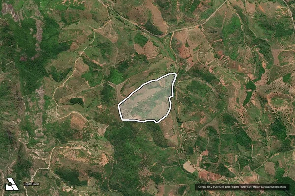 Imagem de satélite de Sítio do Eme - Parte 1 em Resplendor - MG