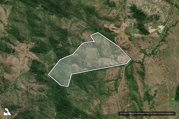 Imagem de satélite de FAZENDA PONTAPORA - Gleba A em Itapetinga - BA