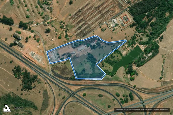 Imagem de satélite de Sítio Ubirajara - ÁREA REMANESCENTE em São José dos Campos - SP
