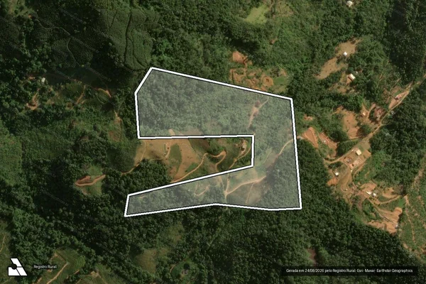 Imagem de satélite de SITIO ZANI - GLEBA 3 em Santa Leopoldina - ES