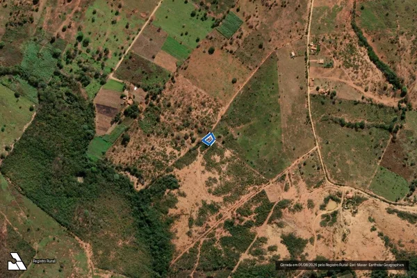 Imagem de satélite de SITIO TIRIRICA  - Parte 1 em São João da Ponte - MG
