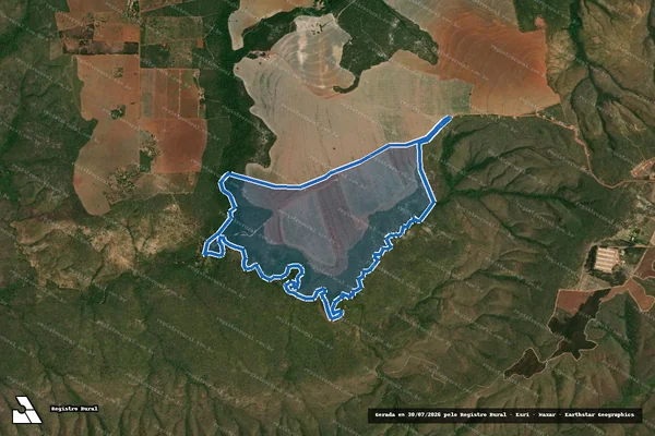 Imagem de satélite de FAZENDA COCAL DE ANDRADE ? DEN. PONTEZINHA - Parte 1 em Planaltina - GO
