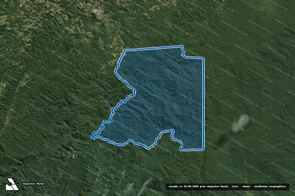 Imagem de satélite de FAZENDA OLIVEIRA em Capão Bonito - SP