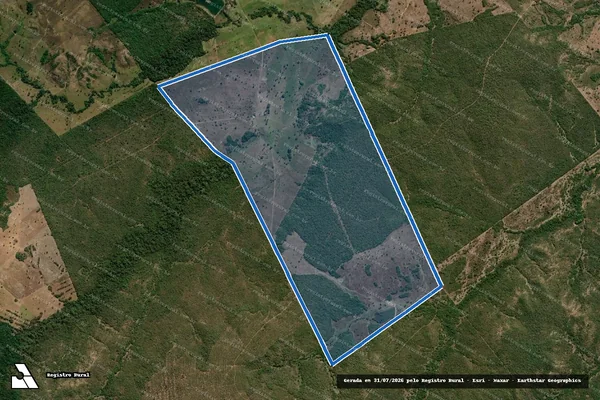Imagem de satélite de FAZENDA SANTA ISABEL - LOTE 40 – LOTEAMENTO BOA ESPERANÇA - 4ª ETAPA em Dueré - TO