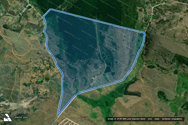 Imagem de satélite de FAZENDA BREJO DOS BOIS - Parte 2 em Murici - AL