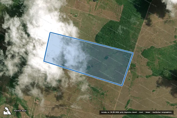Imagem de satélite de FAZENDA ANGELIN - Parte 1 em Turilândia - MA