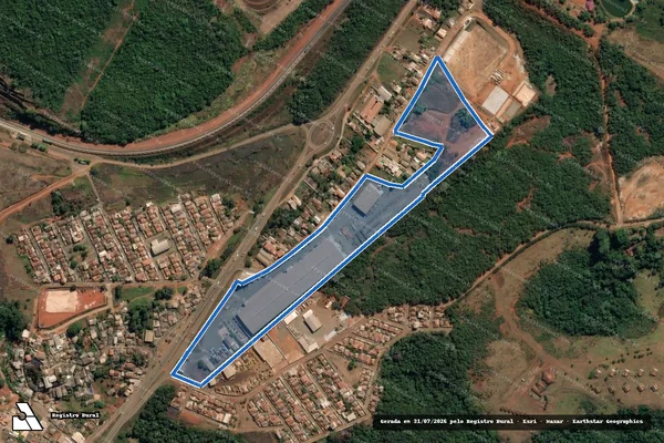 Imagem de satélite de Costa da Mina e Vargem - Parte 10 em Barão de Cocais - MG