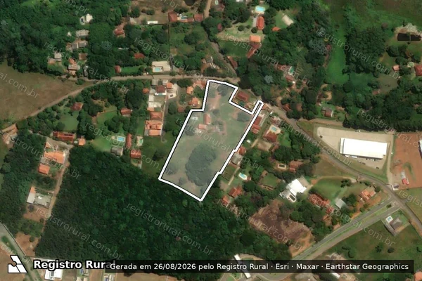 Imagem de satélite de SÍTIO SÃO SEBASTIÃO - SÍTIO SÃO SEBASTIÃO em Bragança Paulista - SP
