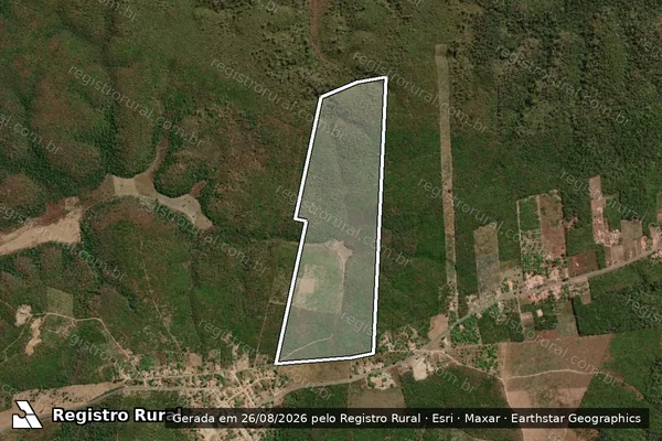 Imagem de satélite de ALTO VERDE - Parte 1 em Lagoa do Piauí - PI