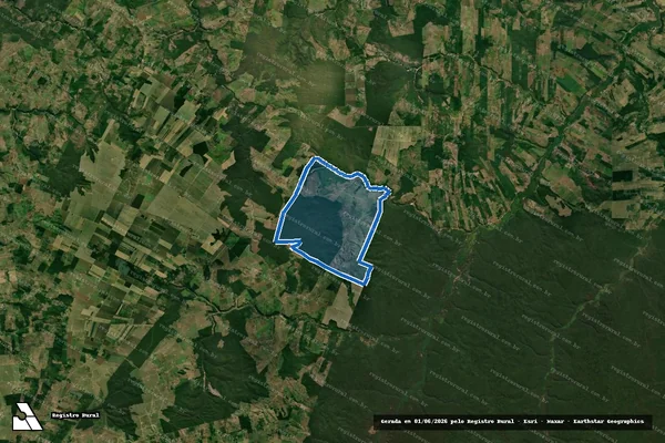 Imagem de satélite de AGROPECUÁRIA DO MARANHÃO - Parte 1 em Bom Jesus das Selvas - MA