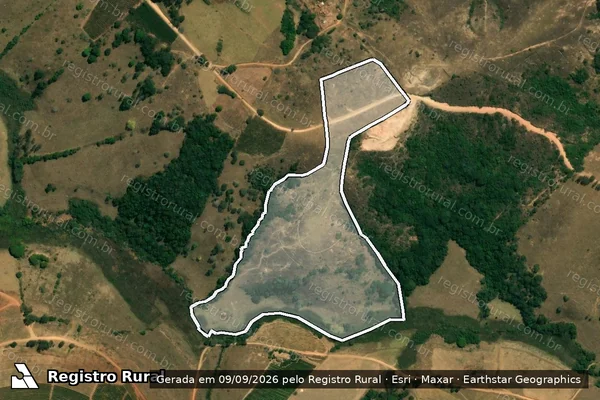 Imagem de satélite de Fazenda "Muchoco" - Fazenda Muchoco em Candeias - MG