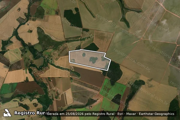 Imagem de satélite de Fazenda Água Bonita - Fazenda Água Bonita - Gleba 14 em Rio Verde - GO