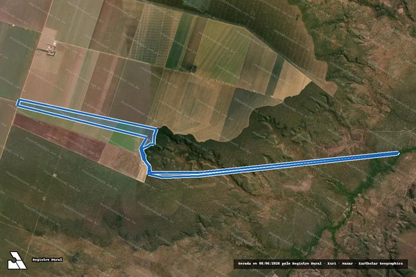 Imagem de satélite de FAZENDA GRALHA AZUL I - FAZENDA GRALHA AZUL I ? PARTE 1 em Santa Filomena - PI