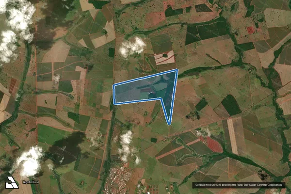 Imagem de satélite de FAZENDA LEOVIGILIA - PARTE 1 em Iturama - MG