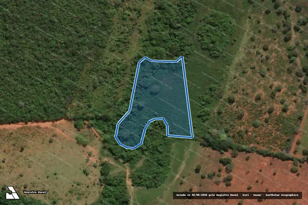 Imagem de satélite de FAZENDA BOM JARDIM - GLEBA 03 em Corinto - MG