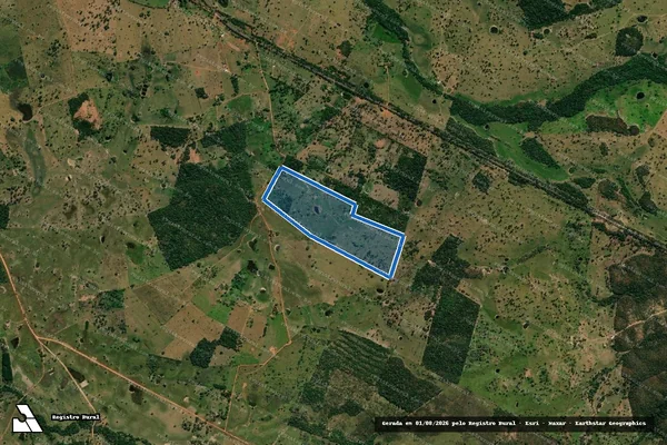 Imagem de satélite de ESTÂNCIA SANTO EXPEDITO ? REMANESCENTE - PARCELA 03 em Miranda - MS
