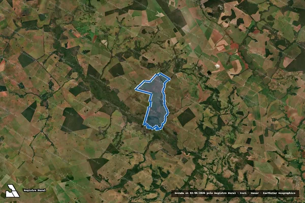 Imagem de satélite de FAZENDA STELLA V - 1 em Costa Rica - MS