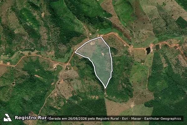 Imagem de satélite de FAZENDA SAO RAIMUNDO - FAZENDA SAO RAIMUNDO em Paulo Ramos - MA