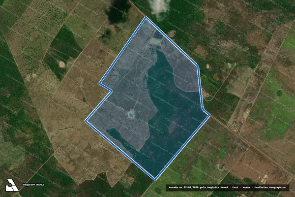 Imagem de satélite de Fazenda Esperança II - Parcela 1 em Matões do Norte - MA