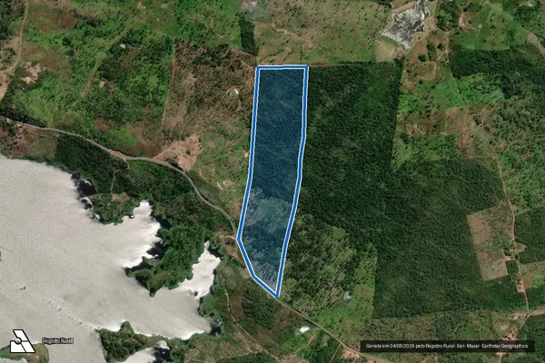 Imagem de satélite de Fazenda Nova Olinda - Gleba 2 - Gleba 2 em São José dos Basílios - MA