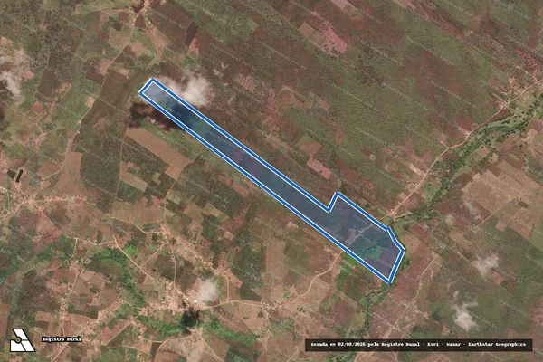 Imagem de satélite de FAZENDA BENJAMIN ? LOTE 2016 - Parte 1 em Frecheirinha - CE