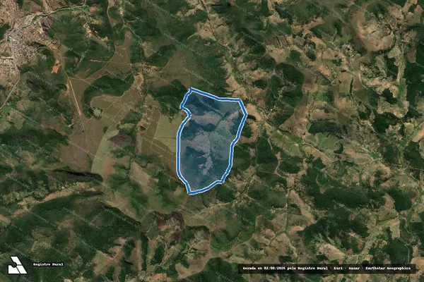 Imagem de satélite de FAZENDA BARRA NOVA - Parte 1 em Padre Paraíso - MG