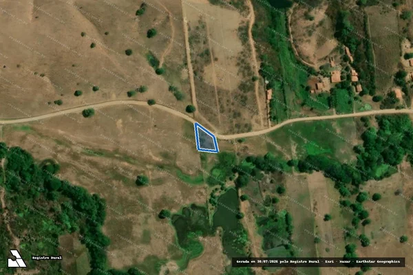 Imagem de satélite de LOTE 0822 - SÍTIO TAQUARI  - Parte 1 em Juazeiro do Norte - CE