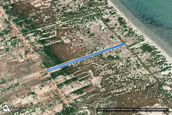 Imagem de satélite de SÍTIO SANTO ANTÔNIO - GLEBA E em Grossos - RN