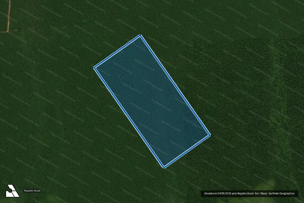 Imagem de satélite de LOTE AKIRA - Parte 9 em Marcelândia - MT