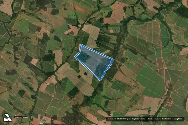 Imagem de satélite de Fazenda Ipê - Fazenda Ipê ? Parcela B em Macaubal - SP