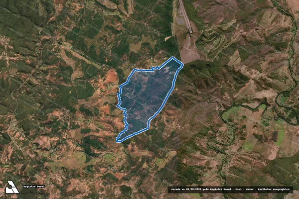 Imagem de satélite de FAZENDA SÃO JOAQUIM - Parcela 1 em Salinas - MG