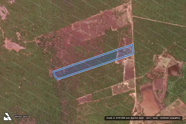 Imagem de satélite de 4 irmãos 2 ? data Buriti - Parte 1 em Pajeú do Piauí - PI