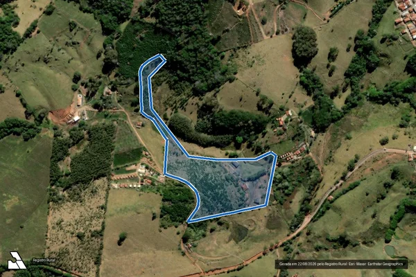 Imagem de satélite de RANCHO DA PAZ ? GLEBA 1 - RACHO DA PAZ - GLEBA 1 em Bueno Brandão - MG