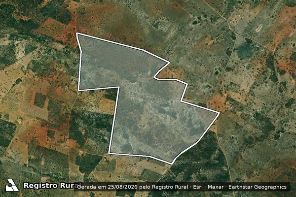 Imagem de satélite de Fazenda Nova Zelandia - Parte 2 em Antônio Gonçalves - BA