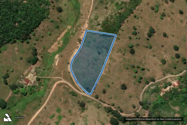 Imagem de satélite de Fazenda São Pedro - Parcela II em Teófilo Otoni - MG