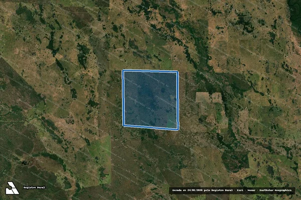 Imagem de satélite de Fazenda Talismã - Parcela 1 em Aquidauana - MS