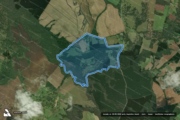 Imagem de satélite de FAZENDA SANTO ANTONIO - GLEBA 1 em Bela Vista do Toldo - SC