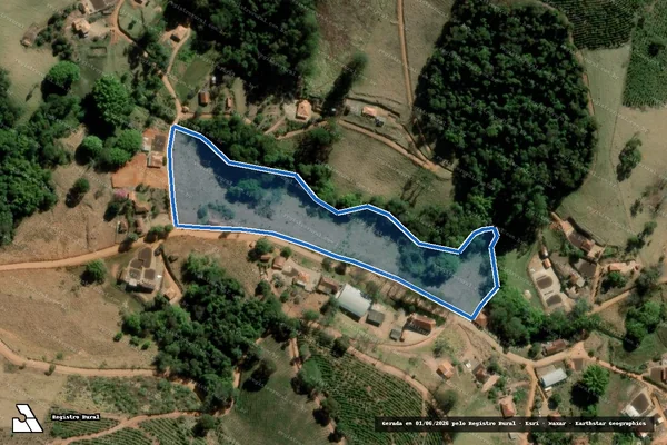 Imagem de satélite de Sítio do Turvo - Parte 1 em Conceição das Pedras - MG