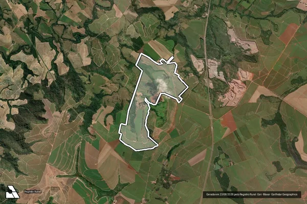 Imagem de satélite de Fazenda Pau D'Alho / 1 de 2 em None