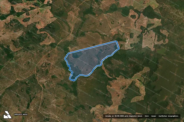 Imagem de satélite de FAZENDA XINGU II - FAZENDA XINGU II em Alto Araguaia - MT