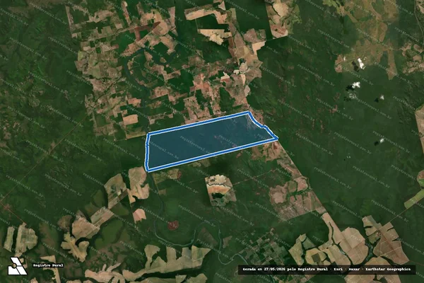 Imagem de satélite de FAZENDA FONTOURA em São Félix do Araguaia - MT