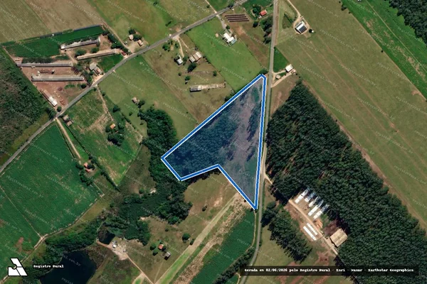 Imagem de satélite de Fazenda Jaguaruna - PARCELA 01 em Jaguaruna - SC