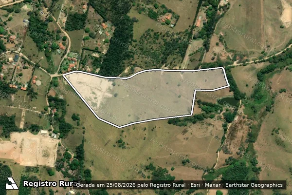 Imagem de satélite de Sítio TECI - GLEBAS: ?A? e ?B? - Gleba ?A? em Sorocaba - SP